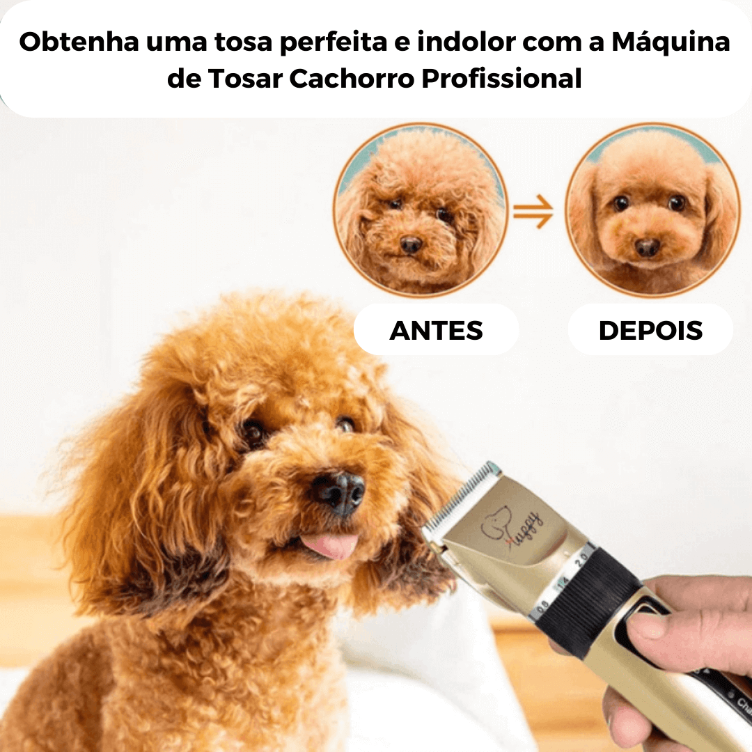 Máquina de Tosar Cachorro Profissional