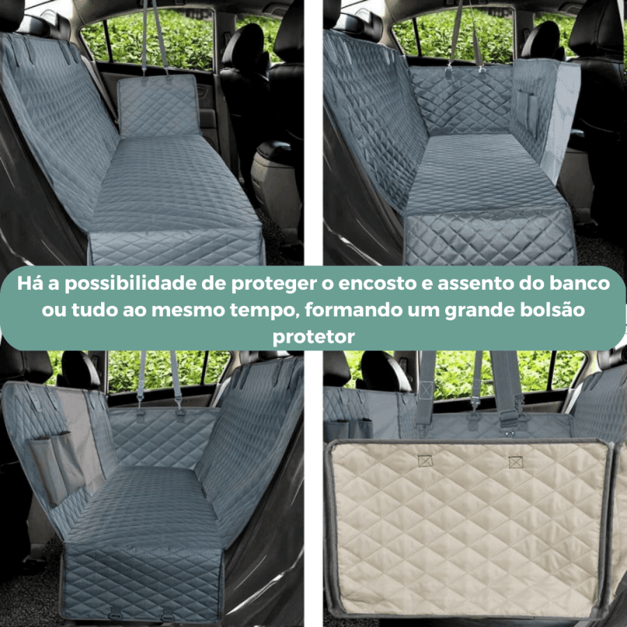 Capa para Cachorro no Carro | Banco do Carro